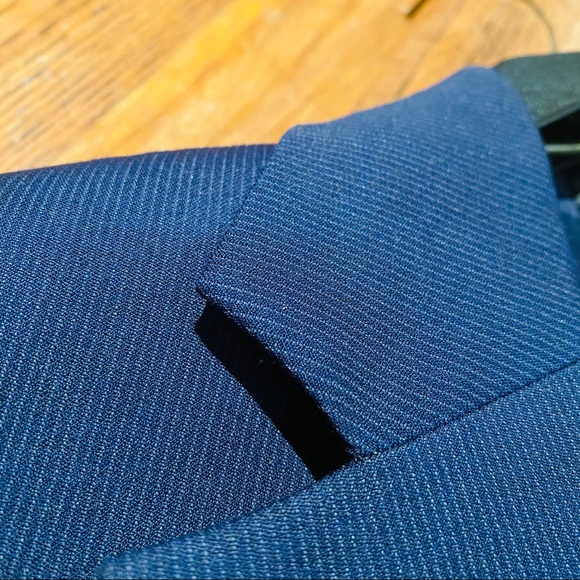 Chaps Suits & Blazers Chaps Small Striped Blue 42r Suit Pants 36x3